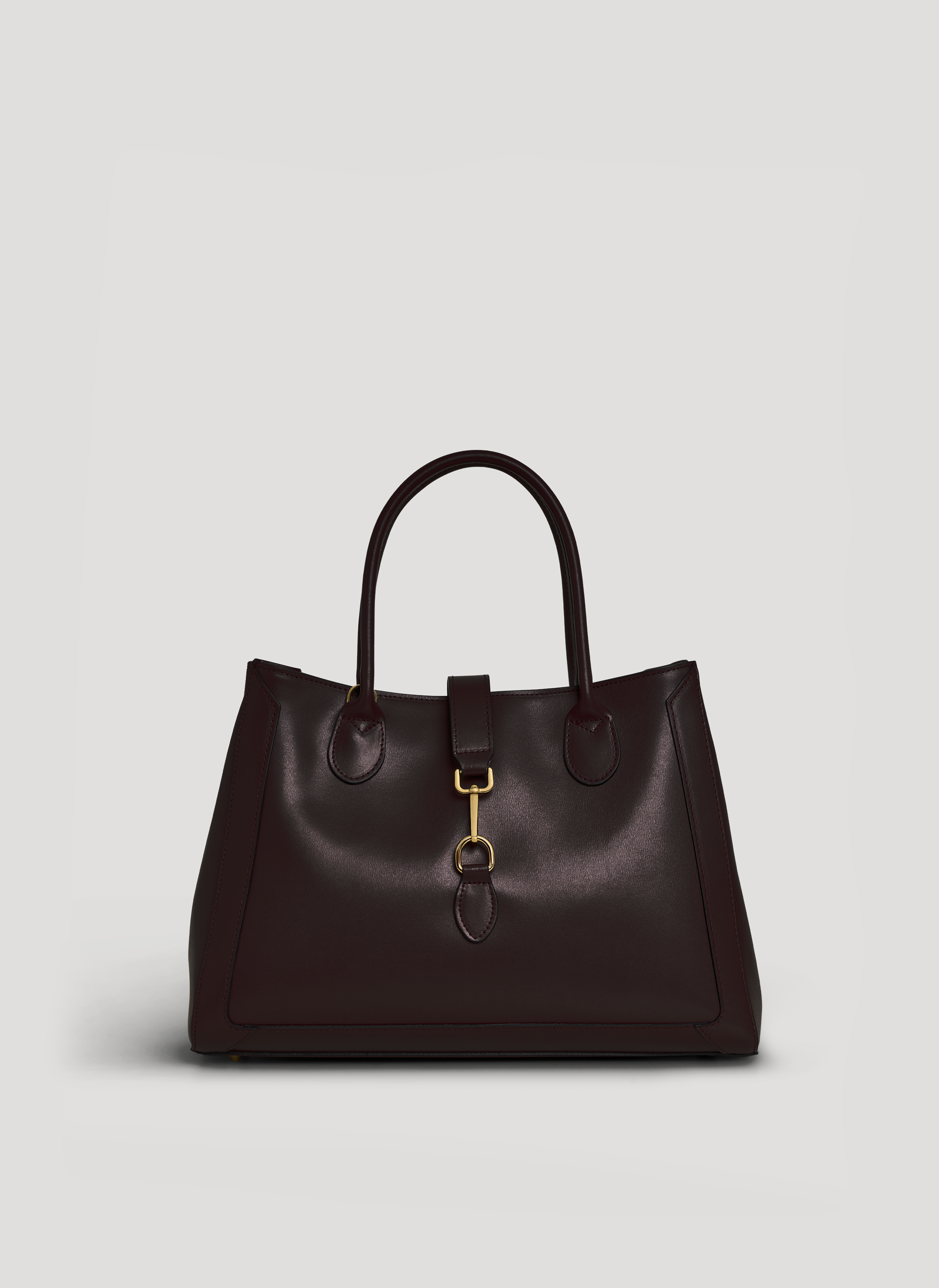 Borsa Chloe in pelle spazzolata Testa di moro