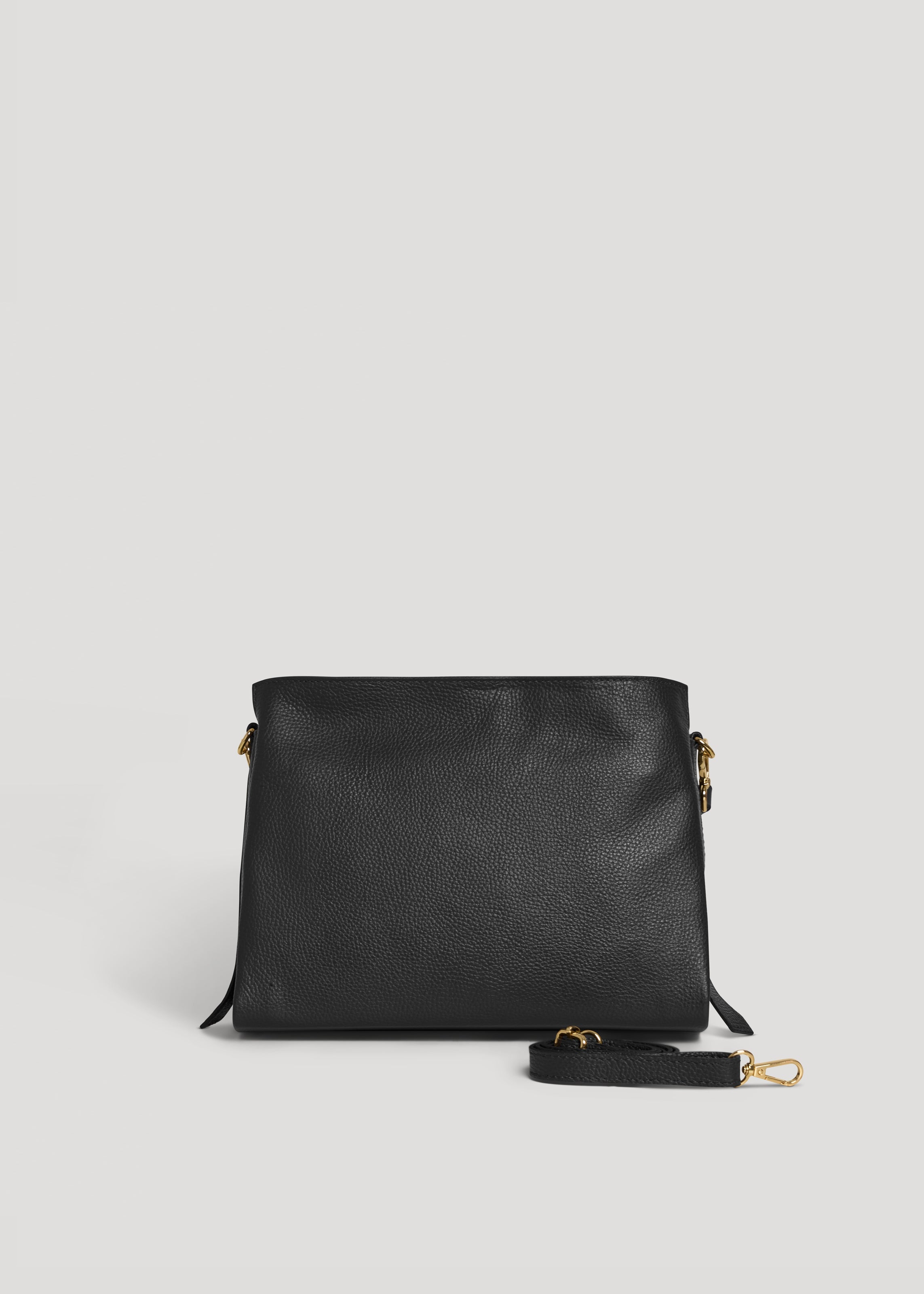 Borsa Braid Micro in pelle Dollaro Nera