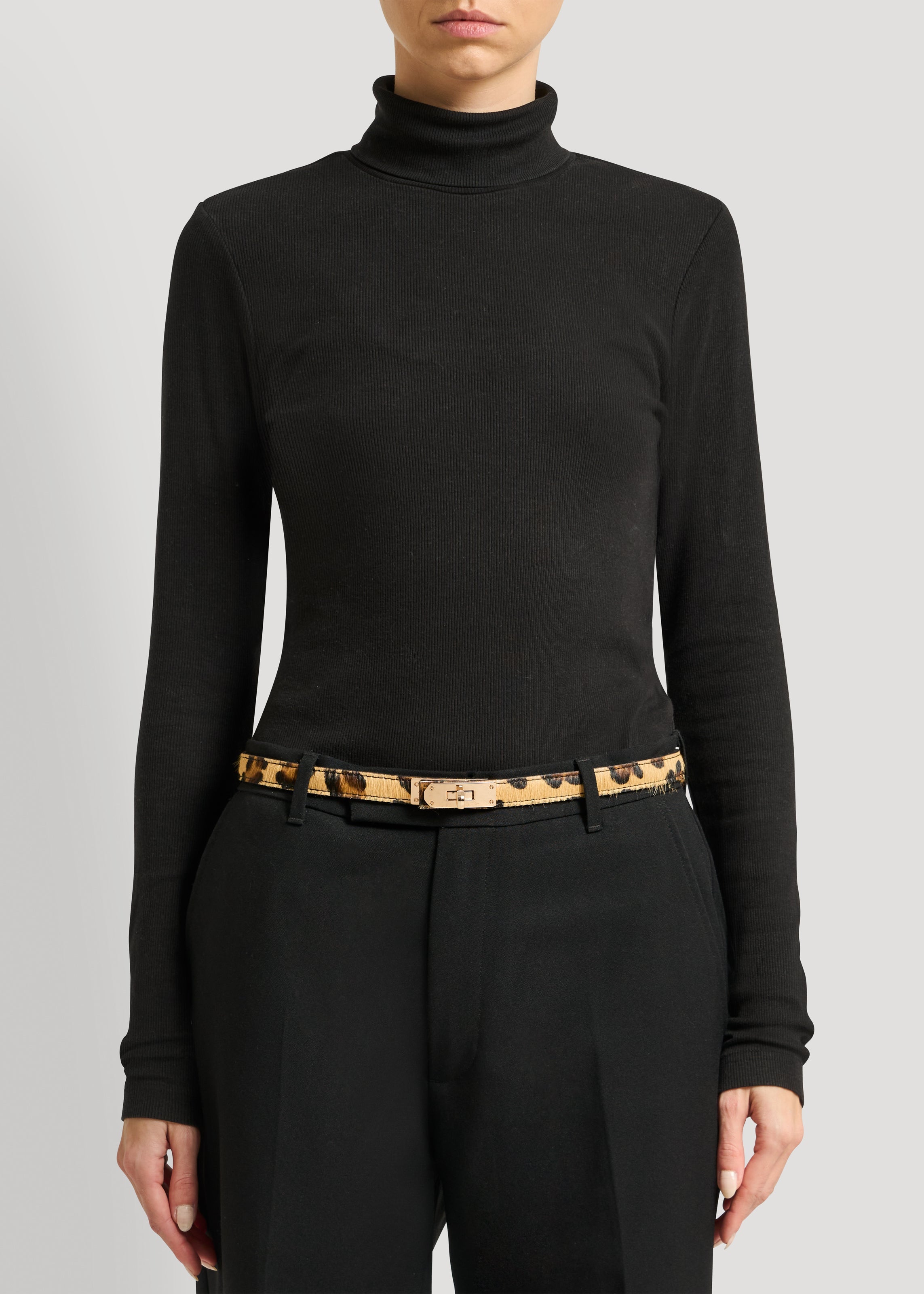 Set Grace Limited edition in pelle Calf hair Leopardato