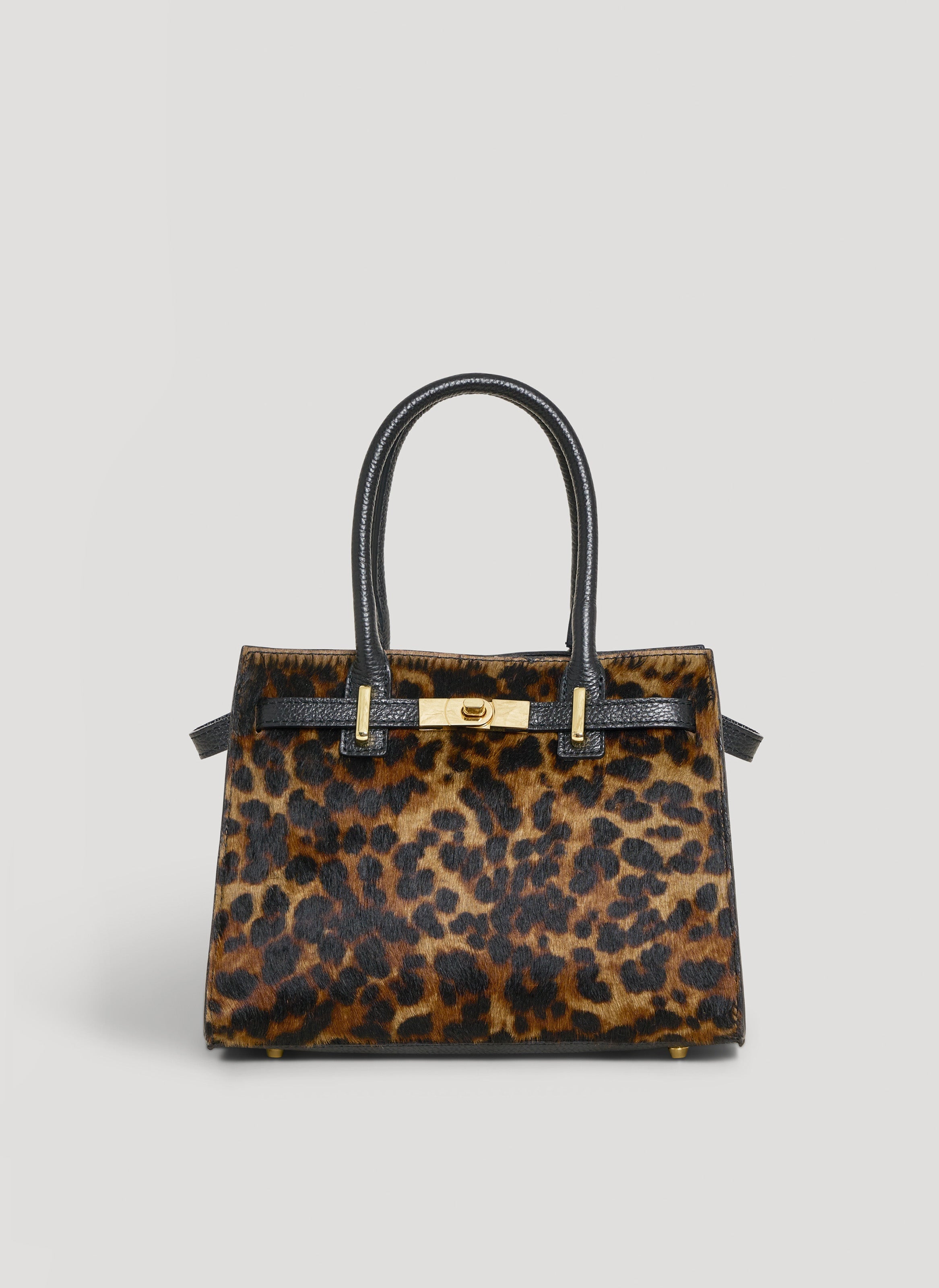 Borsa Grace Limited Edition in Pelle Calf Hair Leopardata