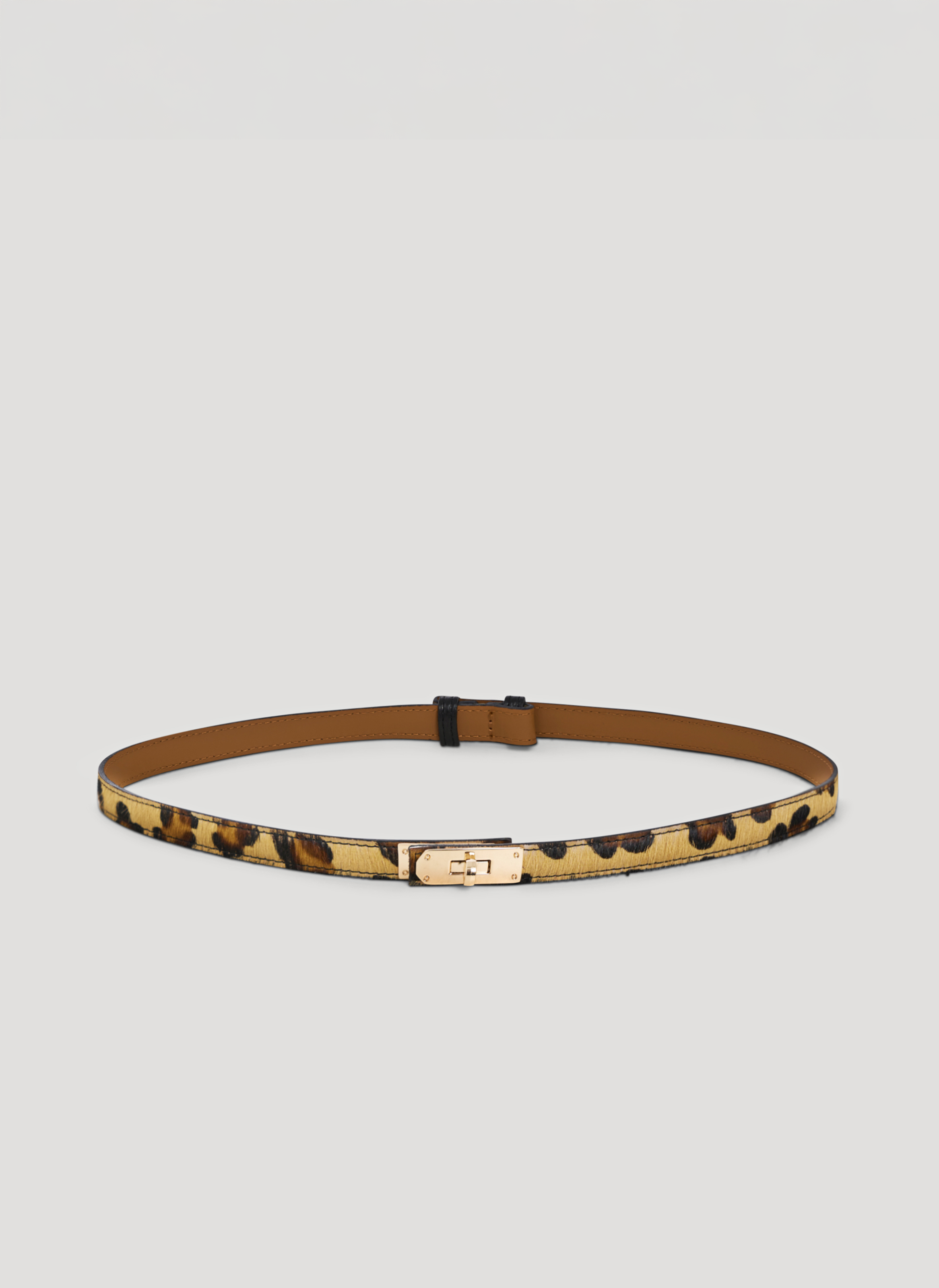 Set Grace Limited edition in pelle Calf hair Leopardato